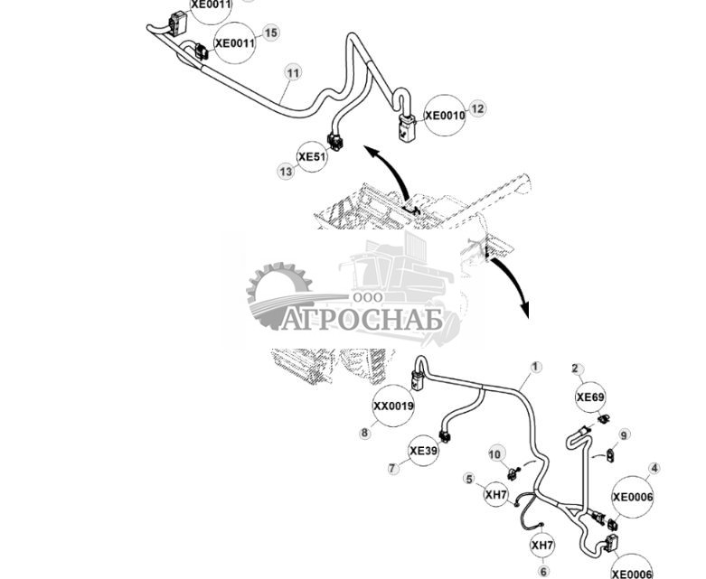 Жгут проводов, задние габаритные огни - ST849606 377.jpg